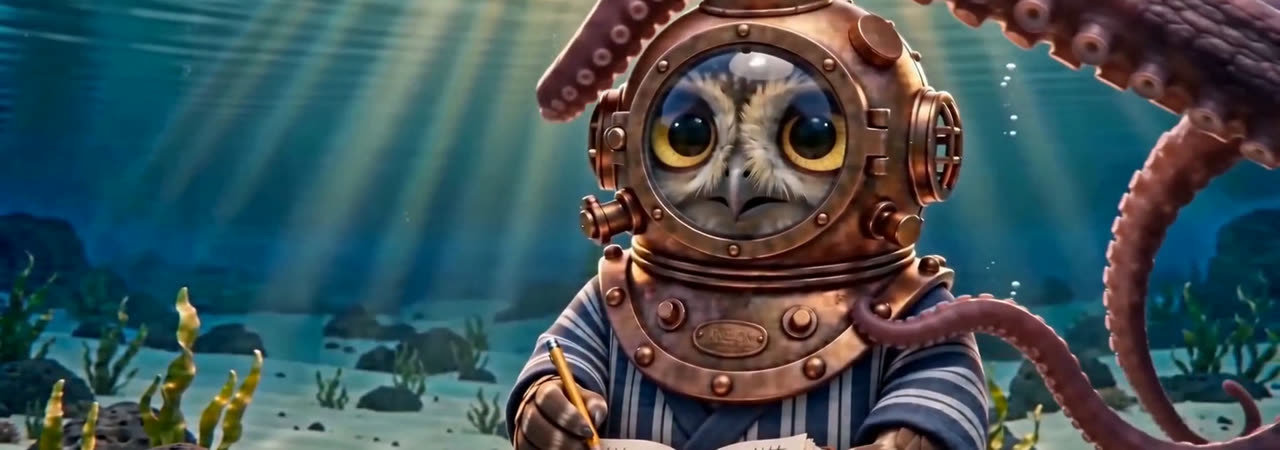 Schools of fish drifting through the indigo depths for sashimi